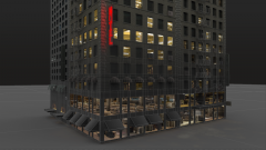 Lexus - Reactions : Luxury hotel building at night