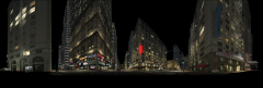 Lexus - Reactions : 360 Panoramic city render