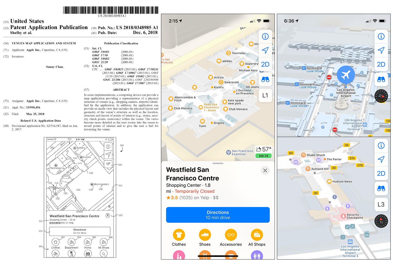 Apple - Patents - Venues Showcase