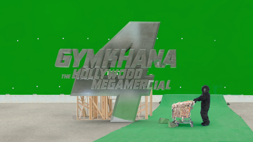 Gymkhana 4 - Reverse Green Screen VFX
