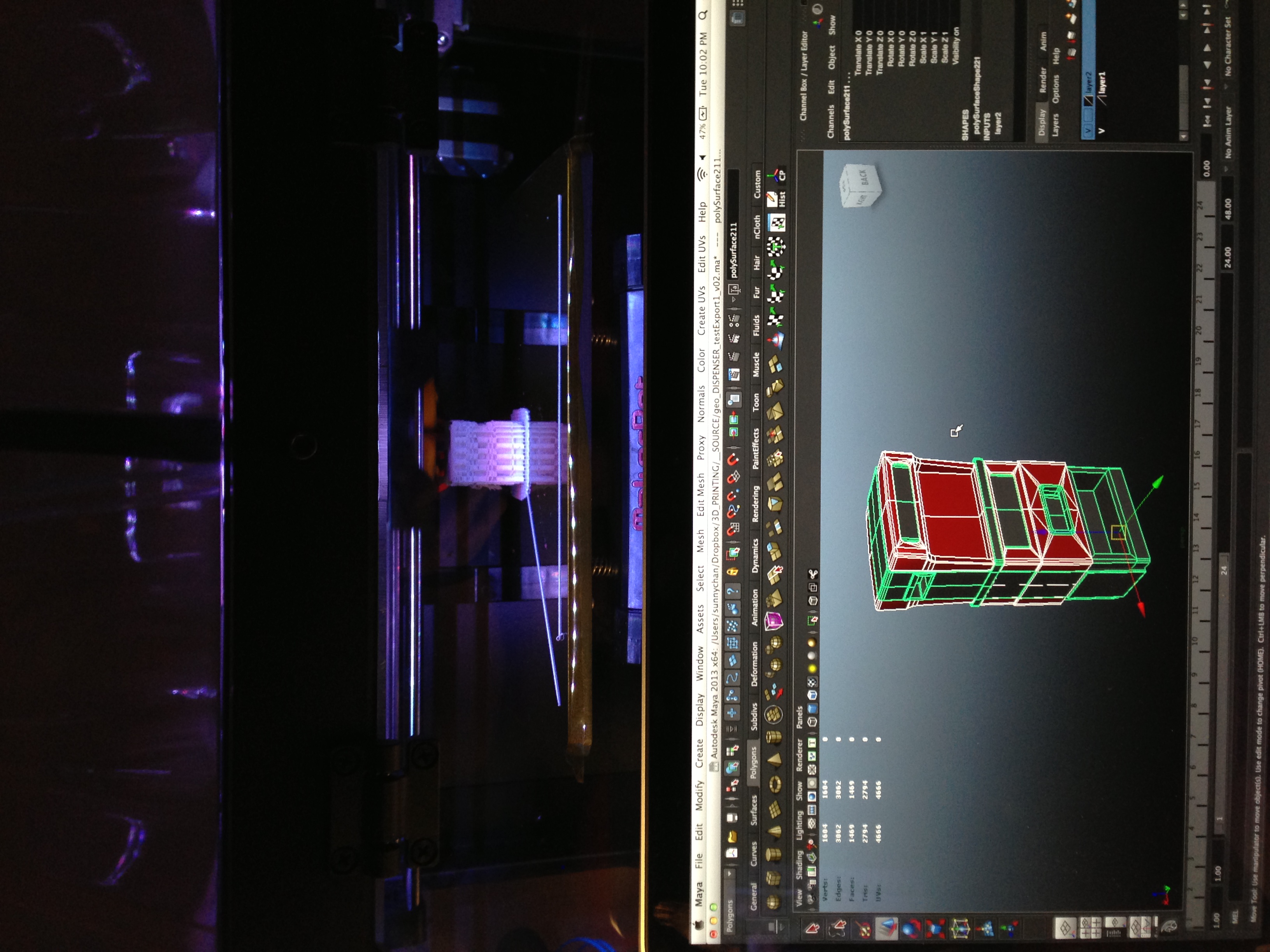 3D Printing - 3D Printed Dispenser From Team Fortress 2