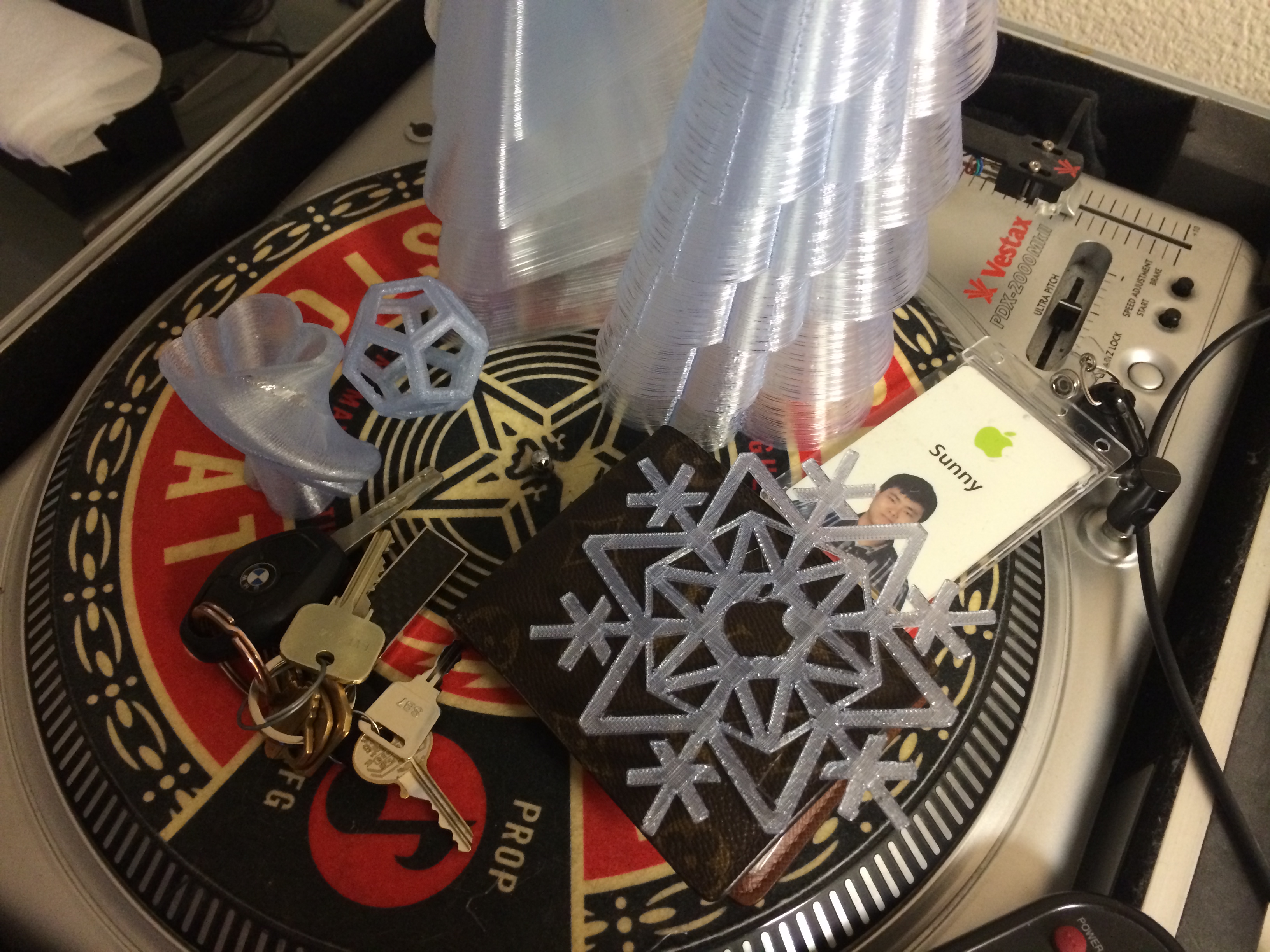 3D Printing - 3D Printed Apple Snowflake
