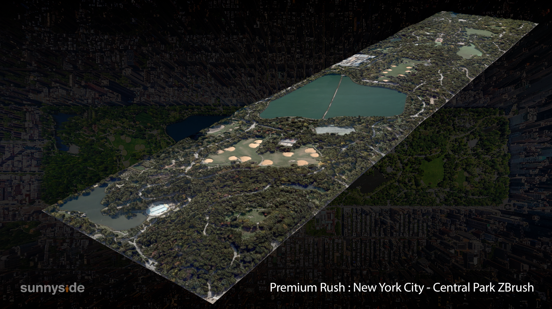 Premium Rush - Render Central Park
