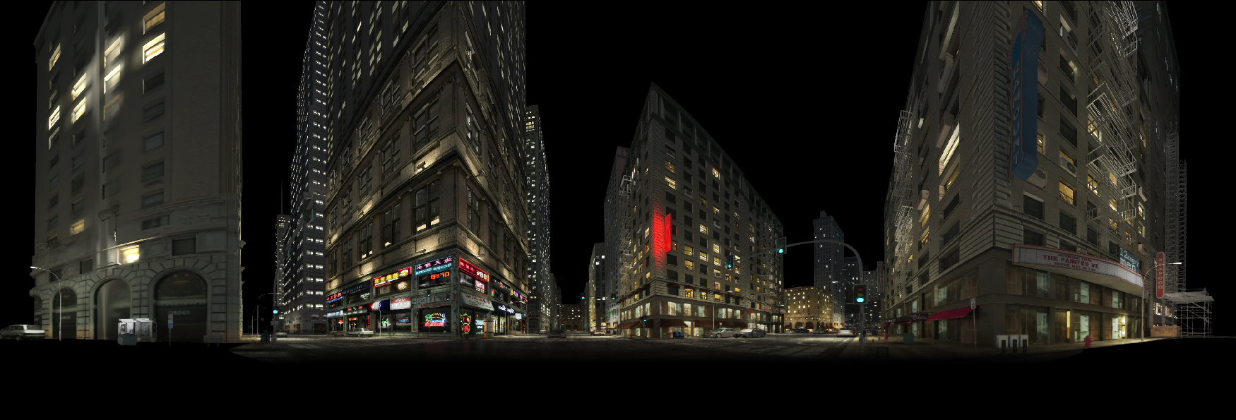 Lexus - 360 Panoramic City Render