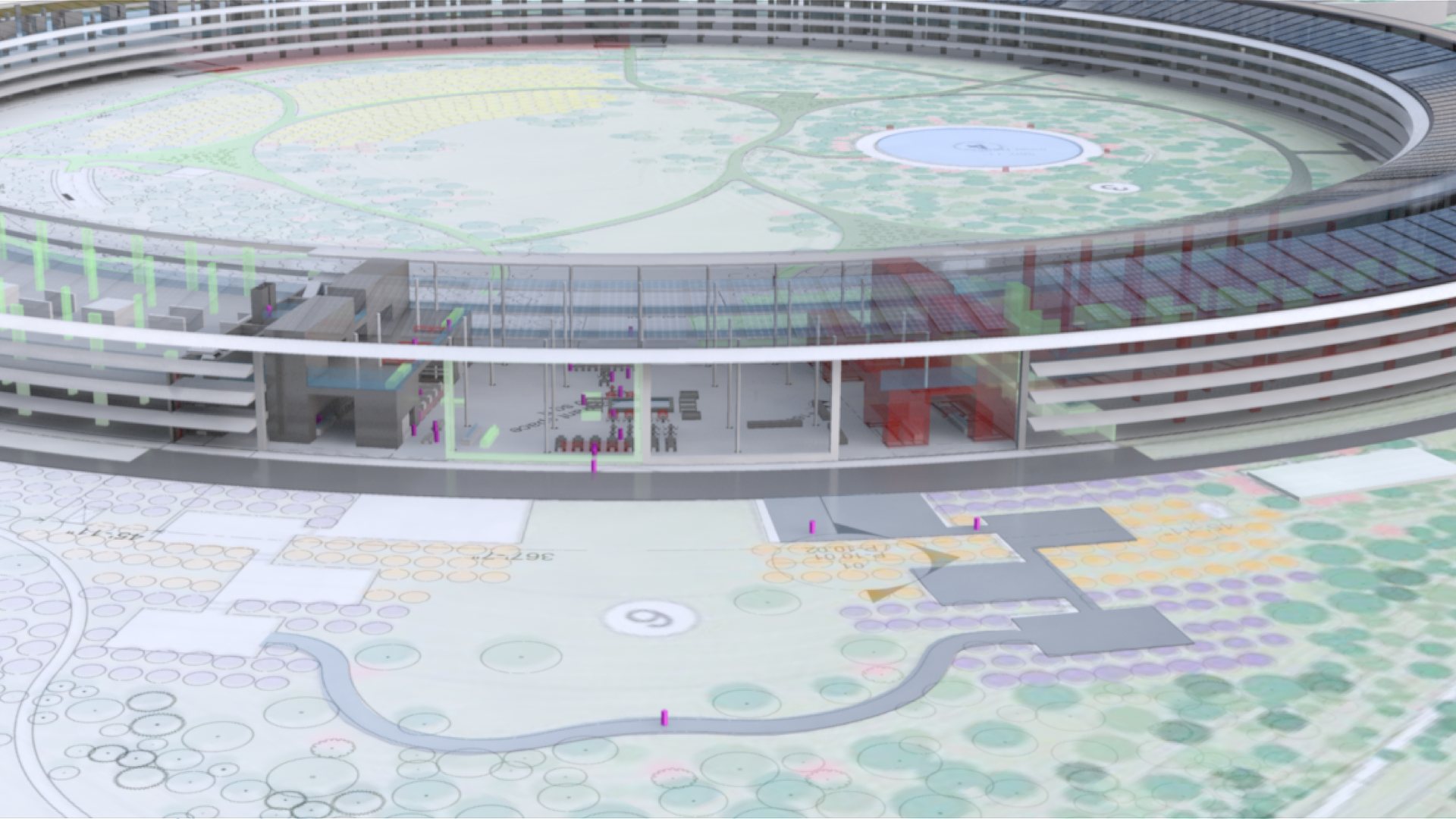 Sunnyside - Apple Park : Maya 3D Caffe Macs